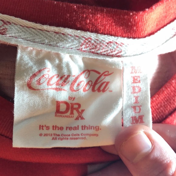 Authentic DRx Romanelli Coca Cola T Shirt - Picture 4 of 4